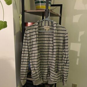 Banana Republic striped cardigan sweater